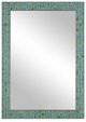 Uttermost® Coralie Antique Gold/Teal Tile Mirror-0