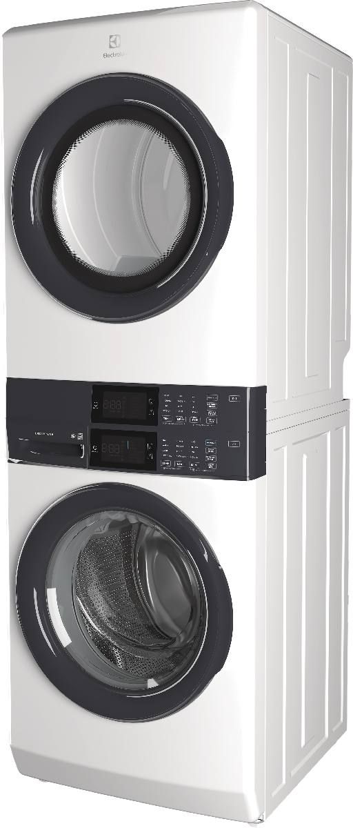 Electrolux Laundry Tower™ White  Electric Laundry Center, 5.1 Cu. Ft. Washer, 8.0 Cu. Ft. Dryer-2