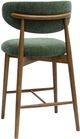 TOV Furniture Zinea Brown/Forest Green Counter Stool-4