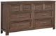 Mazin Furniture Darcy Dark Oak Dresser-0