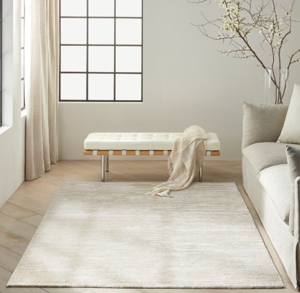 Nourison Home™ CK010 Linear Ivory 5'x7' Area Rug-1