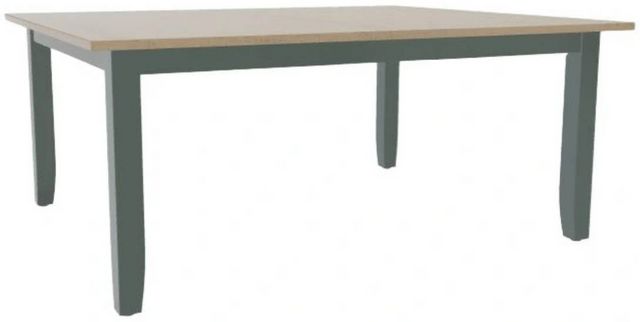 Mavin Customizable 60" x 60" Square Extendable Dining Table with 12" Leaf