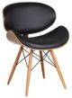 Armen Living Cassie Black Dining Chair-0