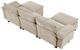 Homelegance® Dublin 5-Piece Taupe Modular Sectional with Ottoman-4