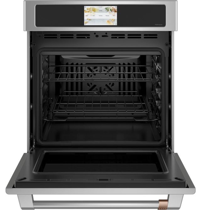 Café™ Professional Series 27" Stainless Steel Built In Single Electric Convection Wall Oven-3