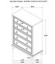Coaster® Pembroke Washed Oak Chest-2