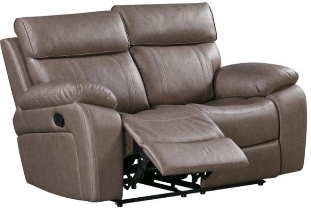 Parker House® Theon Stokes Toffee Manual Reclining Loveseat-1