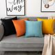 Livia Velvet Waterblue Decorative Pillow-2