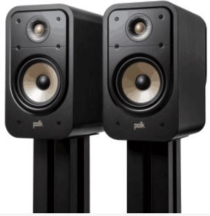 Polk Audio® Signature Elite Black Bookshelf Speaker-1