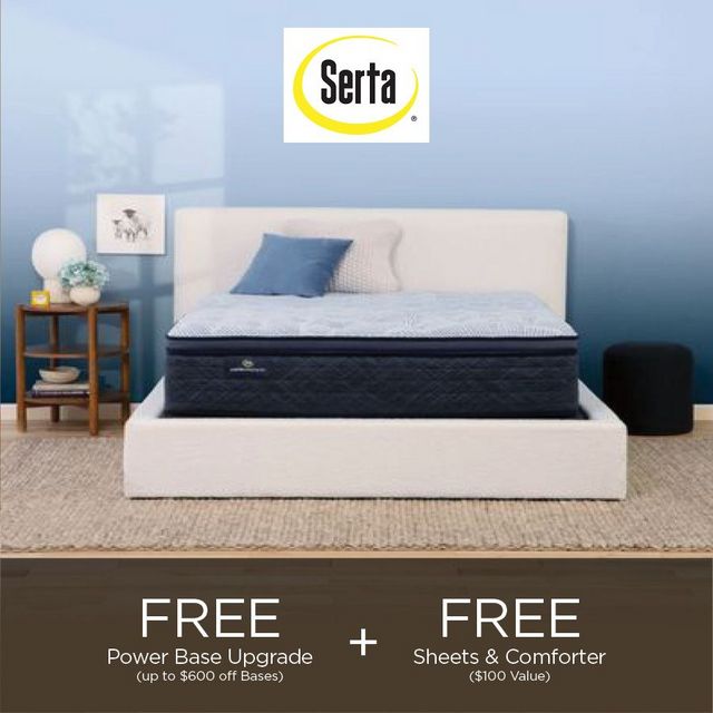 Serta® Perfect Sleeper® PS800 Plush Pillow Top Queen Mattress