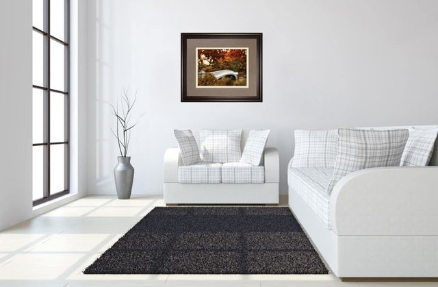 Classy Living Golden Canopy Crossing Framed Wall Art-1