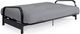 dhp furniture® Cleo Herringbone Futon with Arms-2