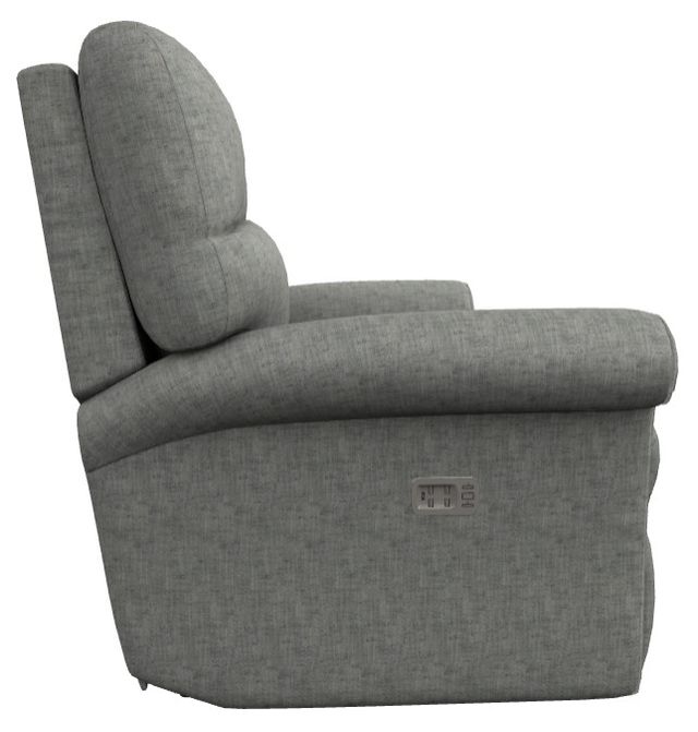 La-Z-Boy® Robin Charcoal Power Reclining Loveseat with Headrest and Lumbar-2