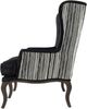 A & B Home Black/Gray Settee-2