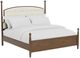 Riverside Furniture Calhoun Whiskey Oak Queen Upholstered Panel Bed-0
