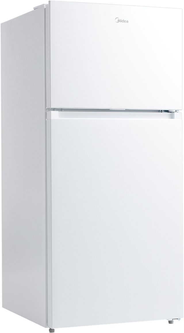 Midea 28" 14.2 Cu. Ft. White Garage Ready Counter Depth Top-Freezer Refrigerator-3