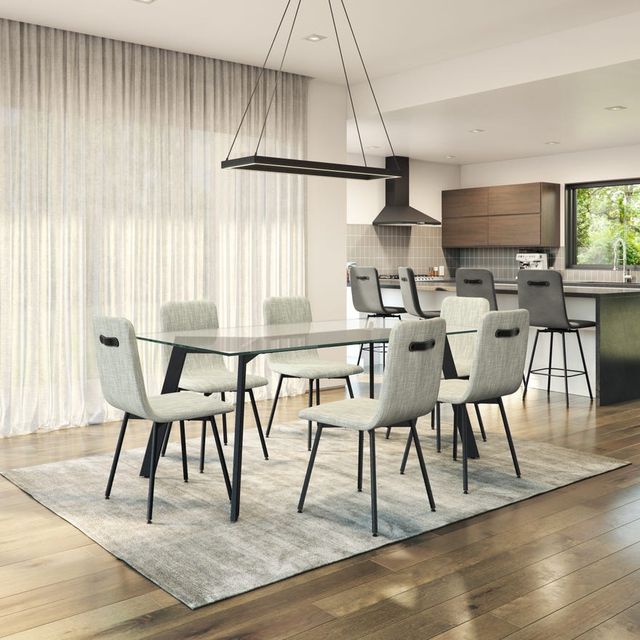 Amisco Customizable Lidya Italian Porcelain Dining Table-4