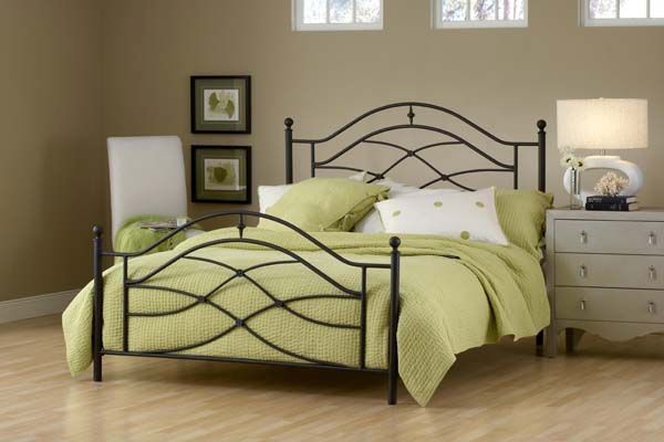 HH2 Home Cole Black Twinkle Duo Panel Twin Headboard-2