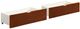 Homelegance® Rowe Dark Cherry Youth Twin Bookcase Platform Storage Bed-5