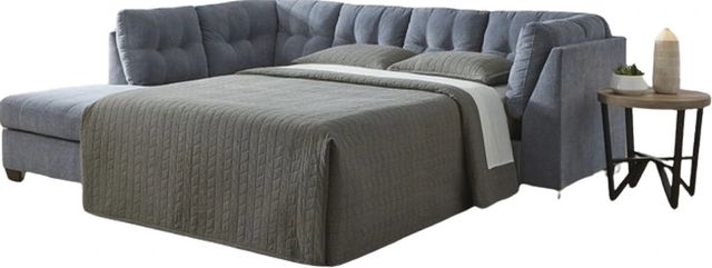 Signature Design by Ashley® Marleton 2-Piece Denim Left-Arm Facing Sleeper Sectional and Chaise-2