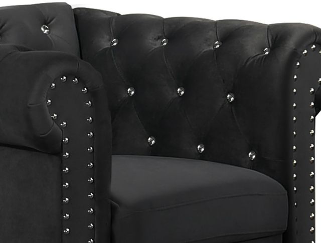 New Classic® Home Furnishings Emma Black Crystal Chair-3