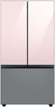Samsung Bespoke 36" Matte Grey Glass French Door Refrigerator Bottom Panel-2