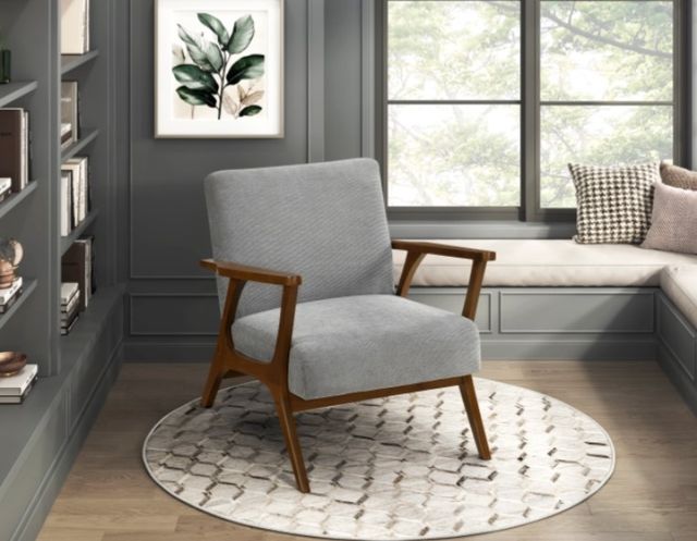 Homelegance® Arden Gray Accent Chair-1