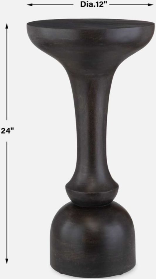 Uttermost® Gambit Black End Table-2