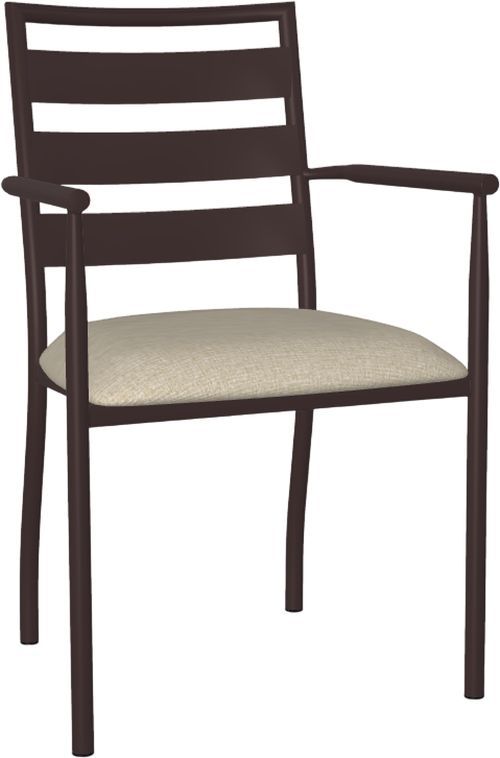 Amisco Customizable Tori Upholstered Dining Arm Chair-0