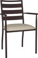 Amisco Customizable Tori Upholstered Dining Arm Chair-0