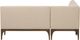 Four Hands Ellington 2-Piece Irving Flax L-Shape Dining Banquette-4