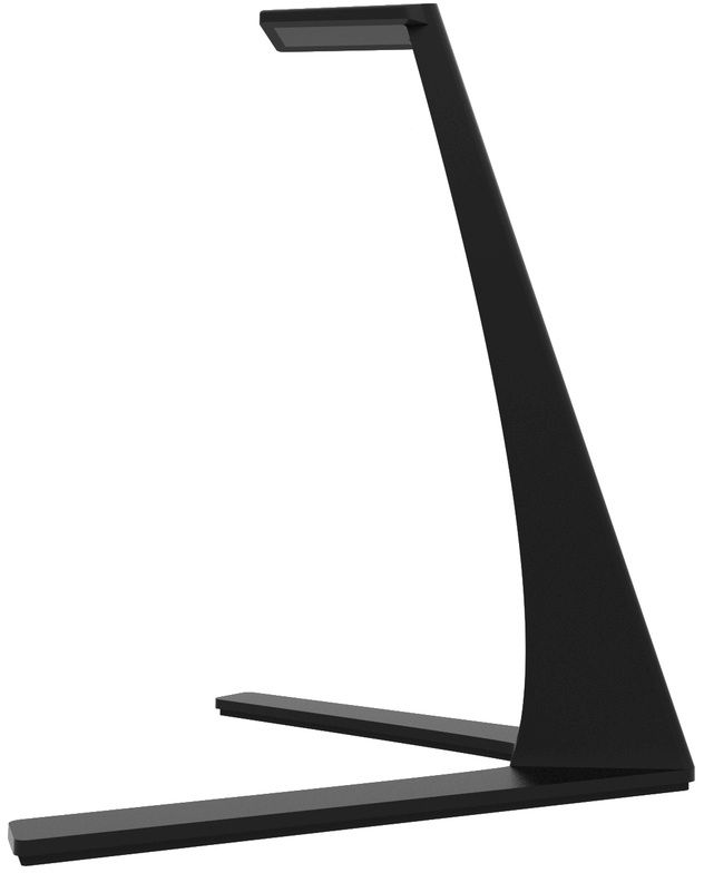 Kanto Black Headset Stand with Silicone Padding and Adapter Holder-1
