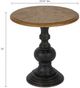Olliix by Madison Park Natural Lexi Accent Table with Black Base-3