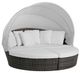 Ratana Coral Gables Wild Truffle Round Daybed with Canopy-1