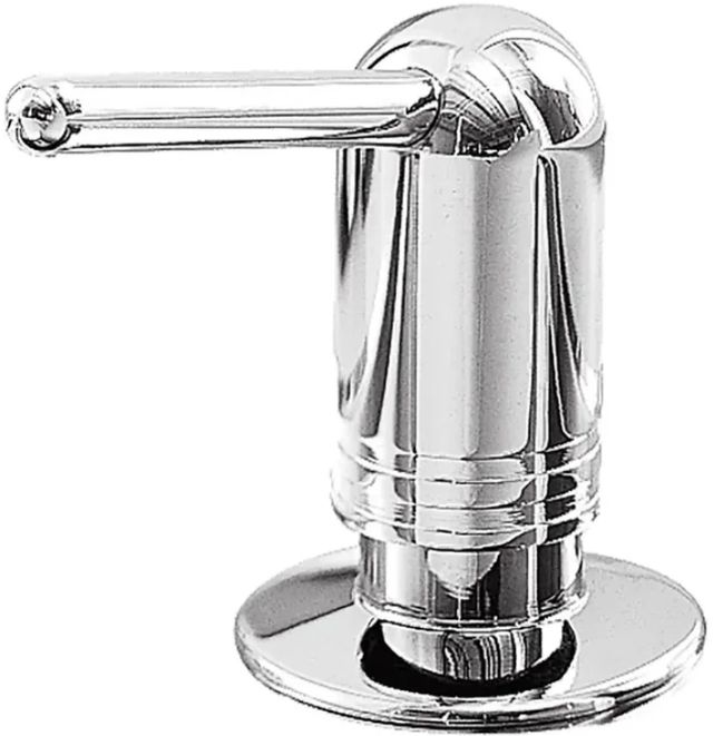 American Standard Universal Polished Chrome Liquid Soap Dispenser-0