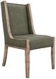 International Furniture Direct Balam Olive Side Chair-0