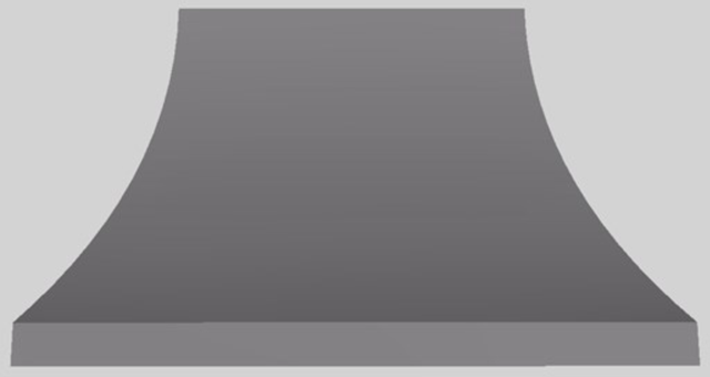 Vent-A-Hood® Designer Series 48" Gunsmoke Wall Mounted Range Hood-0
