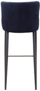 Moe's Home Collection Etta Dark Blue Bar Stool-1