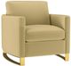 Coaster® Corliss Camel Upholstered Curved Track Arm Chair-0