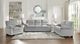 Homelegance® Keighly Gray Loveseat-1