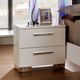 Furniture of America® Clementine Glossy White Nightstand-1