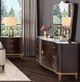 Michael Amini® Camellia Field Warm Pecan Dresser and Mirror-1