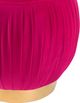 TOV Furniture Tulip Pink Velvet Ottoman-1