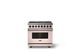 Viking® 7 Series 36" Blush Pro Style Dual Fuel Range-3