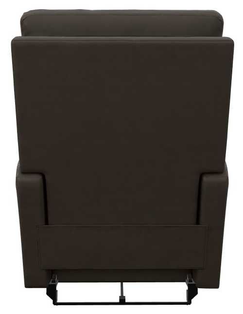 La-Z-Boy® Kells Shitake Leather Power Wall Recliner with Headrest and Lumbar-3