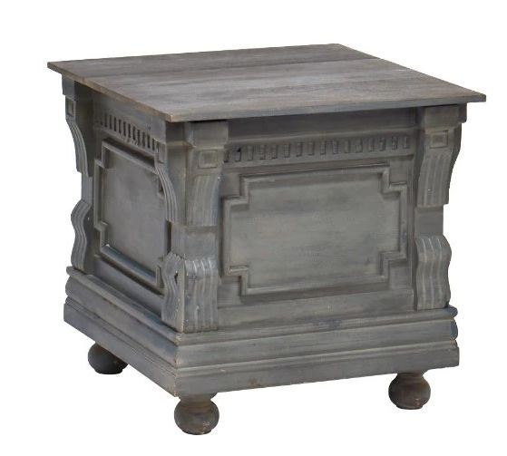 Jaipur Furniture Tobias Gray Lamp Table-0