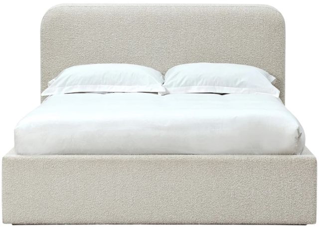 Modus Furniture Virgil Off-White/Ricotta Queen Upholstered Panel Bed-2