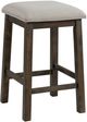 Elements International Stone 4-Piece Smokey Dark Ash Occasional Bar Table Set-2