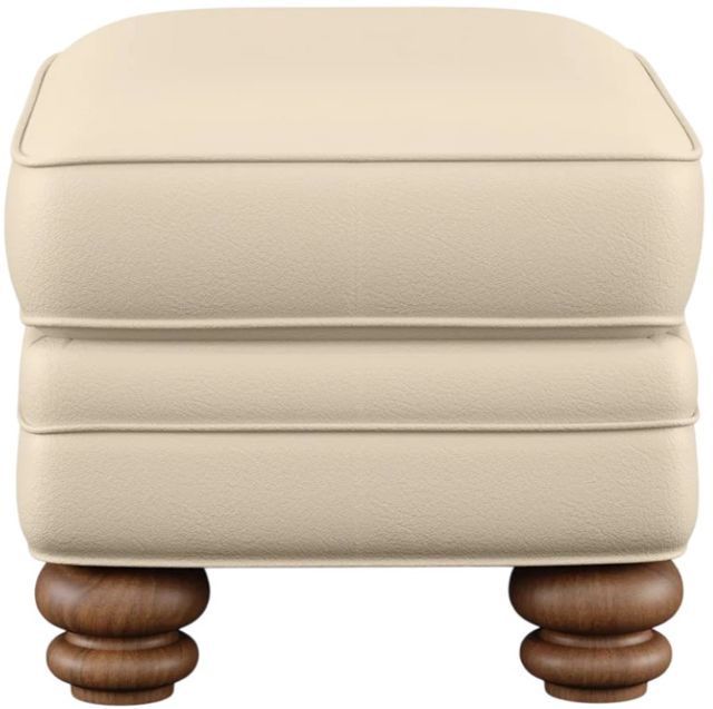 Flexsteel® Customizable Bay Bridge Leather Ottoman-2