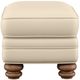 Flexsteel® Customizable Bay Bridge Leather Ottoman-2